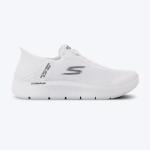 slip-ins go walk flex hands up