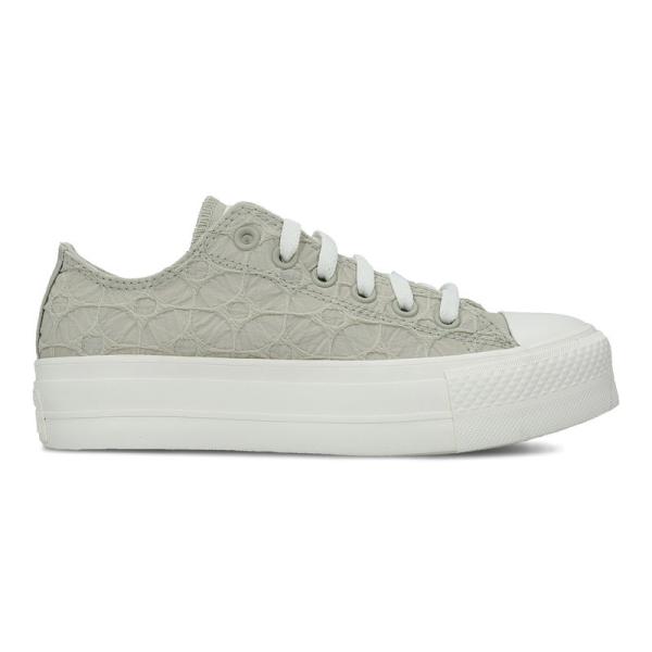 Converse chuck taylor all star lift platform textured material