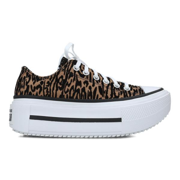 Converse Chuck Taylor all star lift double stack platform leopard